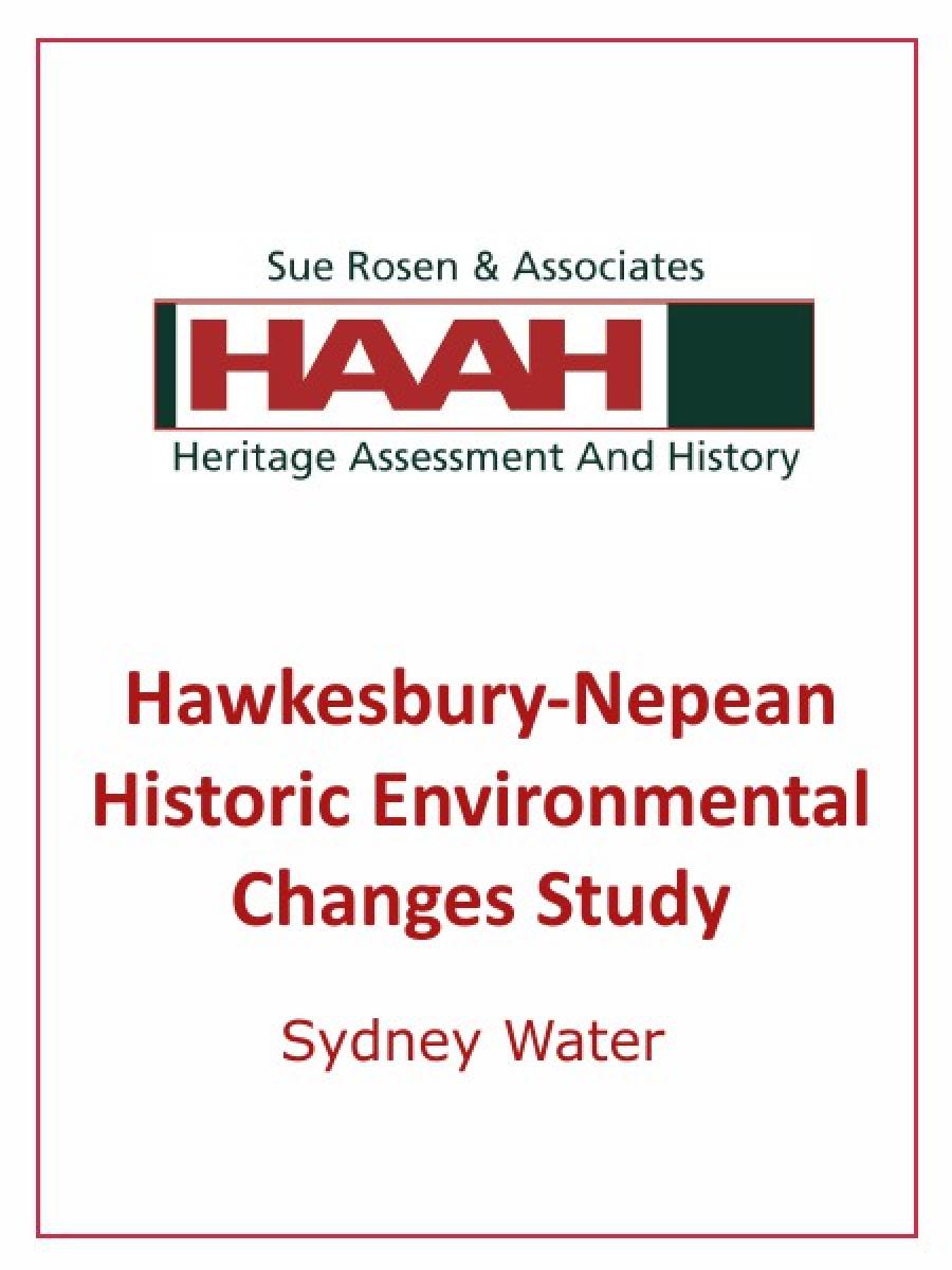 Hawkesbury-Nepean Enviromental Changes Oral History Transcript - Russell Mitchell - Wilberforce 